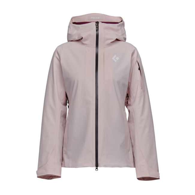 Black Diamond Recon Insulated Shell αδιάβροχο μπουφάν γυναικείο, ice pink