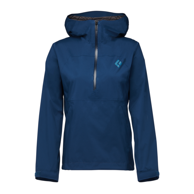 Black Diamond Stormline Stretch Anorak αδιάβροχο μπουφάν γυναικείο, indigo