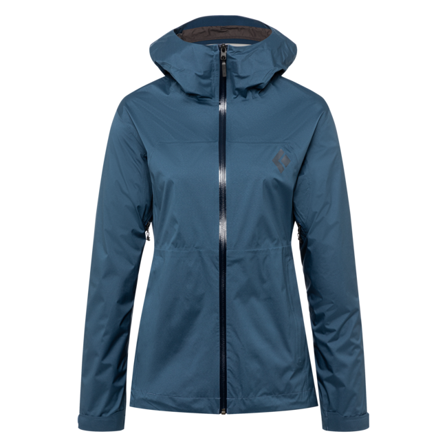 Black Diamond Stormline Stretch Rain Shell αδιάβροχο μπουφάν γυναικείο, ink blue
