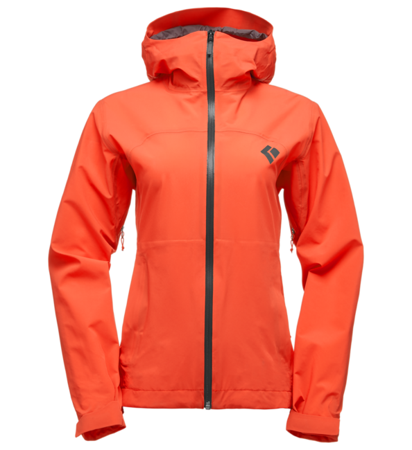 Black Diamond Stormline Stretch Rain Shell αδιάβροχο μπουφάν γυναικείο, octane