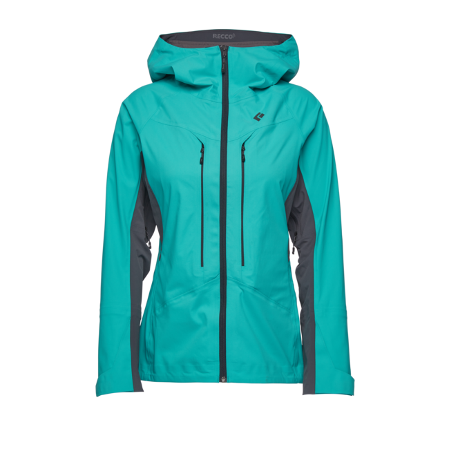 Black Diamond Dawn Patrol Hybrid Shell μπουφάν ενδιάμεσο γυναικείο, dark patina