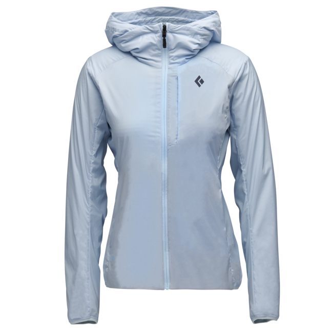 Black Diamond Alpine Start Insulated Hoody Μπουφάν Softshell Γυναικείο, Belay Blue