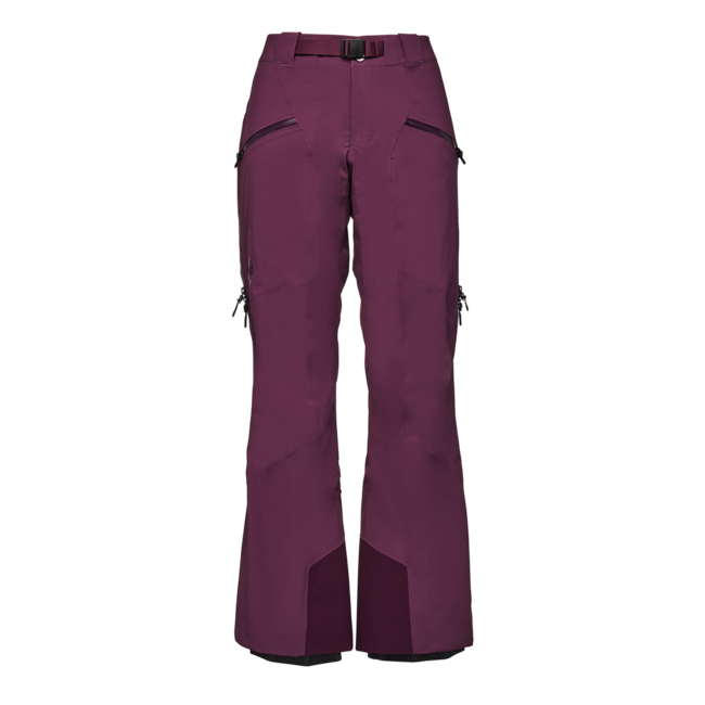 Black Diamond Recon Stretch Insulated παντελόνι γυναικείο, blackberry