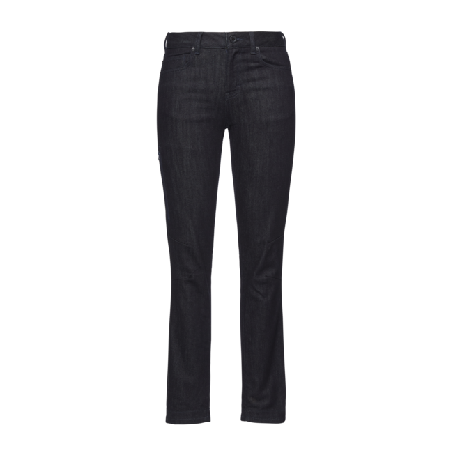 Black Diamond Mission Wool Denim παντελόνι τζιν γυναικείο, dark indigo rinse