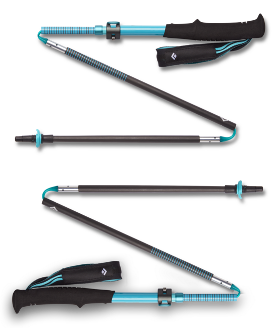 Black Diamond Distance Carbon Flz Γυναικείες Ραβδί Trekking, Σκούρο Patina