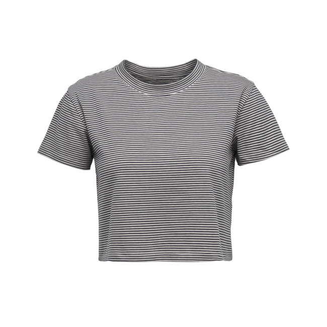 Black Diamond BD Stripe Κοντομάνικο Μπλουζάκι γυναικείο, off white-charcoal