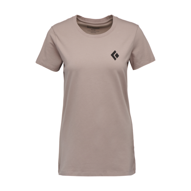 Black Diamond Equipment for Alpinists Μπλουζάκι Γυναικείο με Κοντό Μανίκι, Ανοιχτό Μωβ