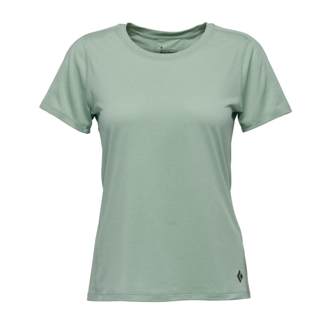 Black Diamond Lightwire Tech Μπλουζάκι Γυναικείο με Κοντό Μανίκι, Foam Green