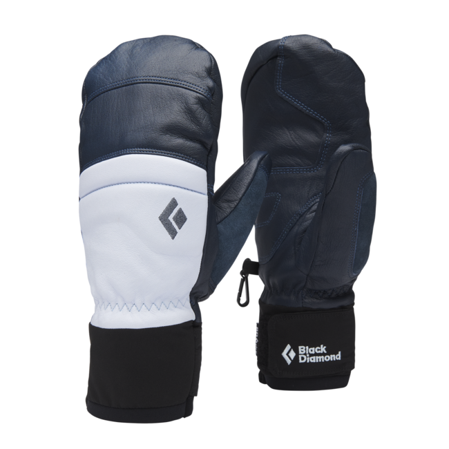 Black Diamond Spark Mitts γάντια χειμώνα γυναικεία, charcoal-belay blue