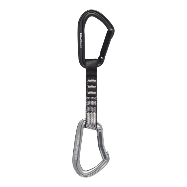 Black Diamond Hotforge Εκσπρές 12 cm, ανοιχτό γκρι