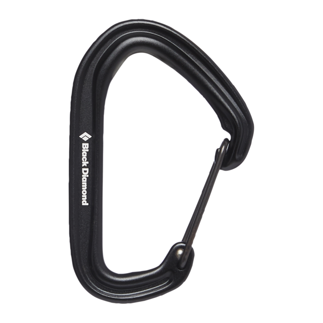Black Diamond Carabiner Hotwire, μαύρο