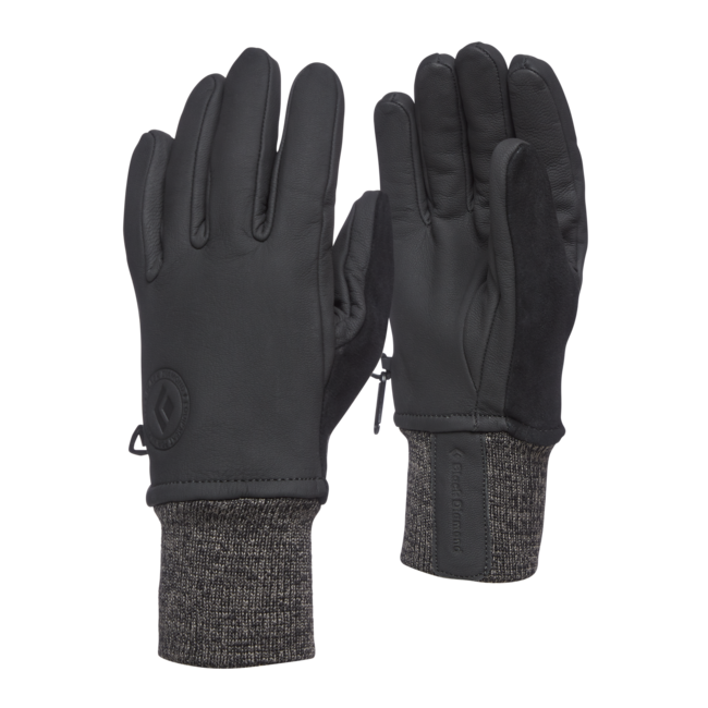 Black Diamond Dirt Bag δερμάτινα γάντια, μαύρο