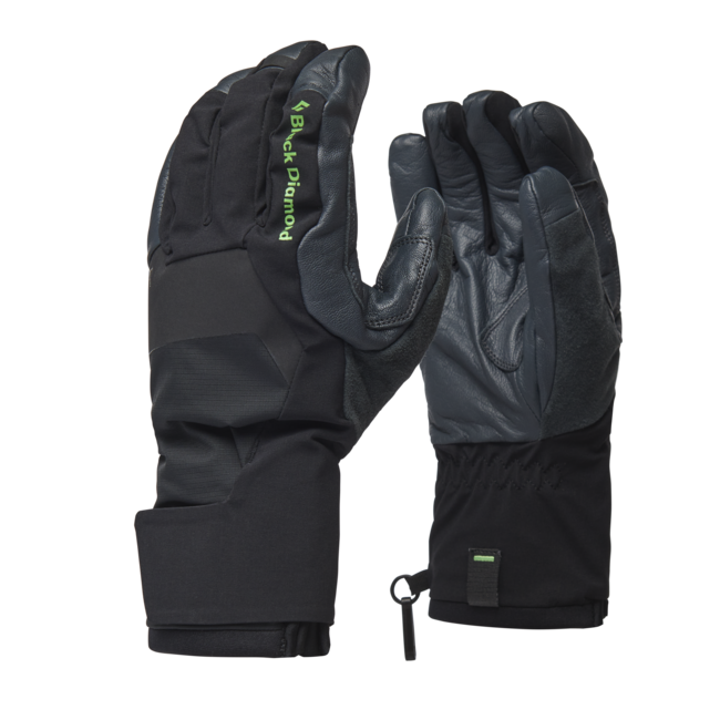 Black Diamond Punisher Δερμάτινα Γάντια, Μαύρο