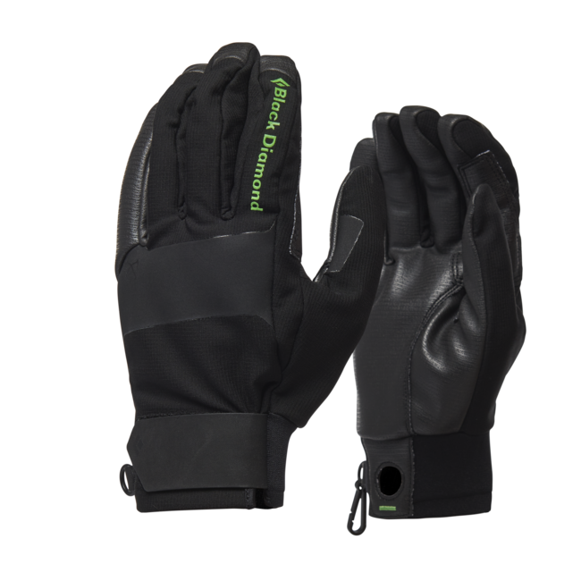 Black Diamond Torque Δερμάτινα Γάντια, Μαύρο