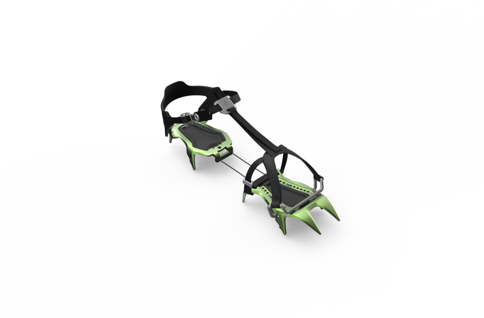 Black Diamond Neve Strap Crampons Λιμνοθάλασσα, Envy Green