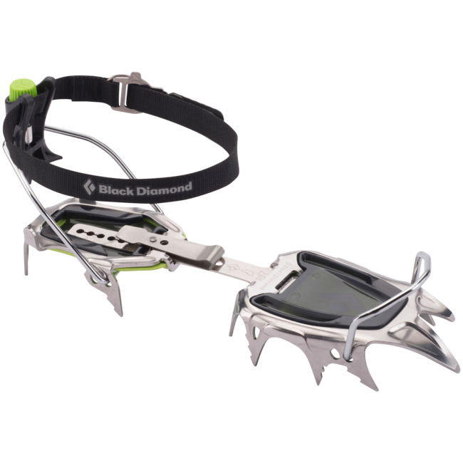 Black Diamond Crampon Snaggletooth Pro, Μαύρο