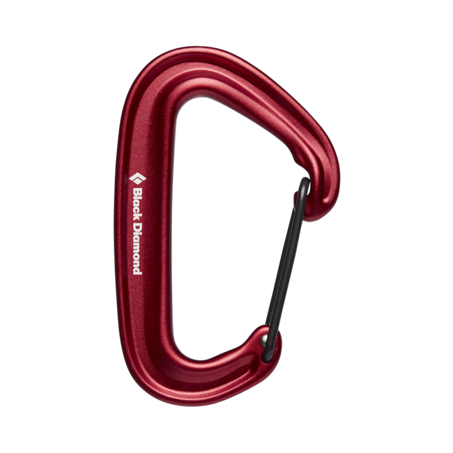 Black Diamond Μικρή Καραμπίνα Miniwire, κόκκινο