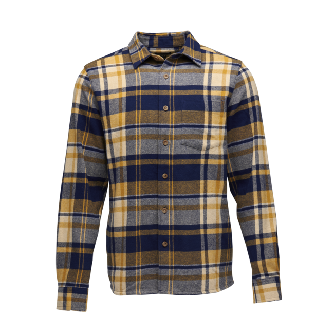 Black Diamond Project Flannel Πουκάμισο Φανέλα Ανδρικό, indigo-gold plaid