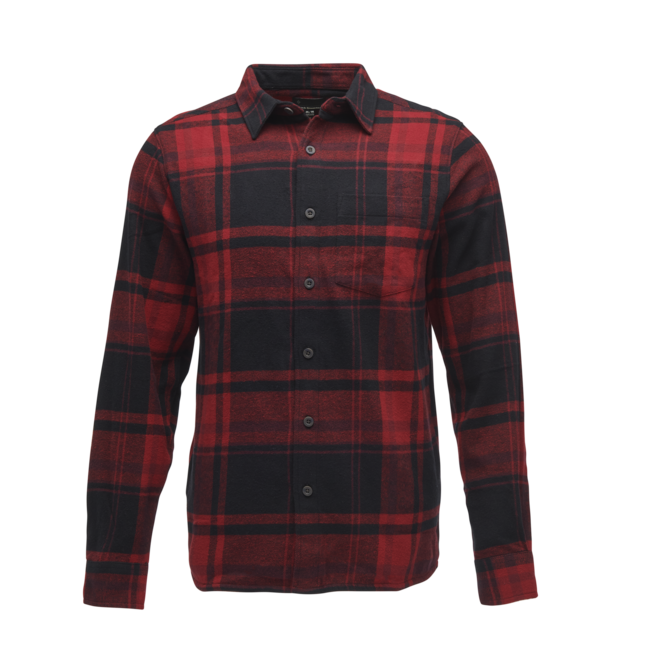 Black Diamond Project Flannel Φανελένιο Πουκάμισο ανδρικό, red rock-black plaid