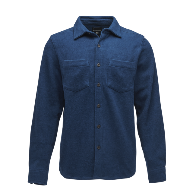 Black Diamond Project Heavy Flannel φανελένιο πουκάμισο ανδρικό, indigo