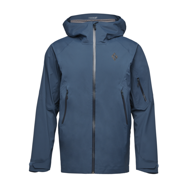 Black Diamond Recon Lt Stretch Shell Μπουφάν Σκι Ανδρικό, Ινδικό Μπλε