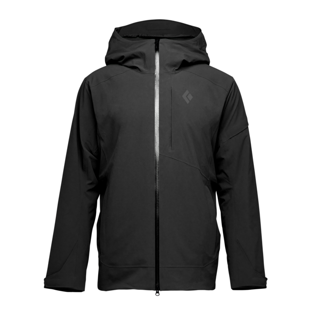 Black Diamond Recon Insulated Shell αδιάβροχο μπουφάν ανδρικό, μαύρο