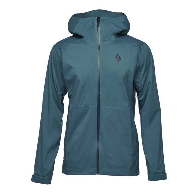 Black Diamond Stormline Stretch Rain Shell αδιάβροχο μπουφάν ανδρικό, creek blue