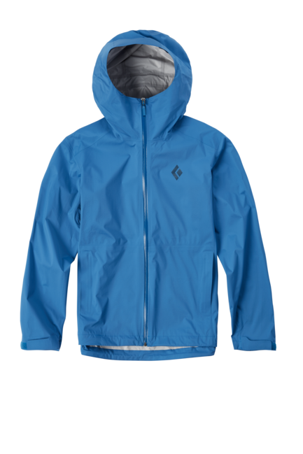 Black Diamond Stormline Stretch Rain Shell αδιάβροχο μπουφάν ανδρικό, kingfisher