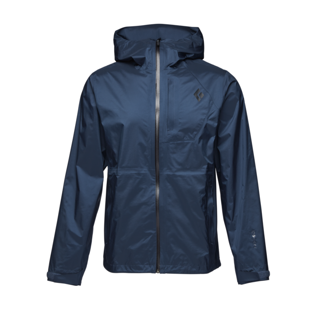 Black Diamond Treeline Rain Shell αδιάβροχο μπουφάν ανδρικό, indigo