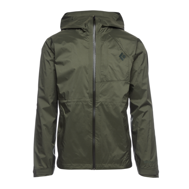 Black Diamond Treeline Rain Shell αδιάβροχο μπουφάν ανδρικό, tundra