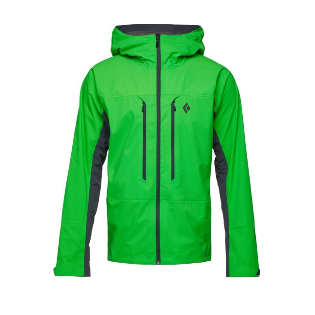 Black Diamond Dawn Patrol Hybrid Shell μπουφάν μεταβατικό ανδρικό, vibrant green