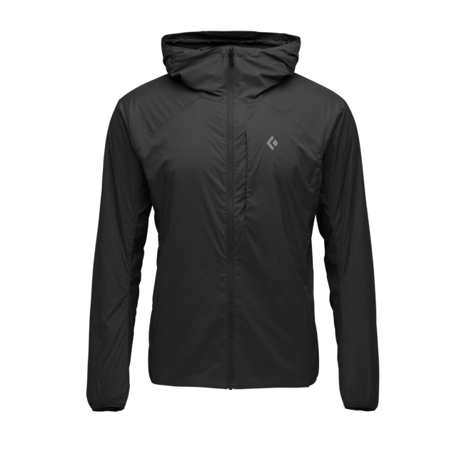 Black Diamond Alpine Start Insulated Hoody μπουφάν softshell ανδρικό, μαύρο
