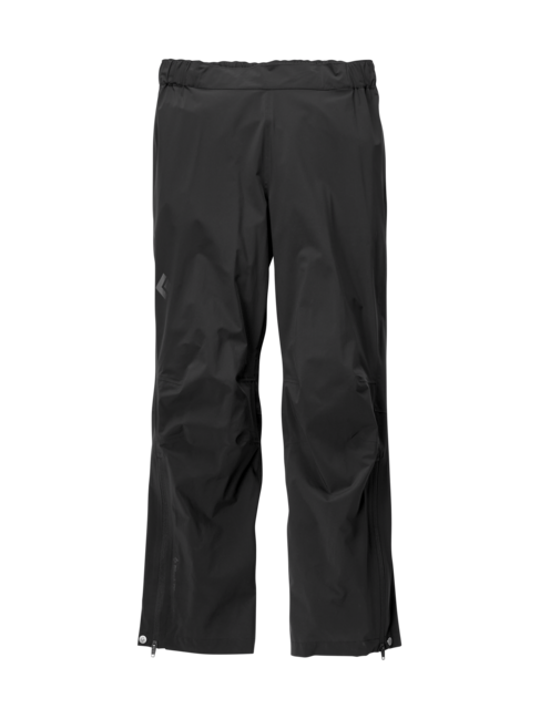 Black Diamond Stormline Stretch αδιάβροχο παντελόνι ανδρικό, μαύρο