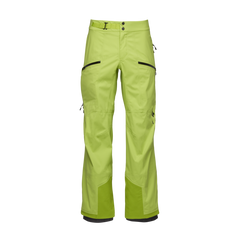 Black Diamond Recon Lt Stretch men's trousers, lime green