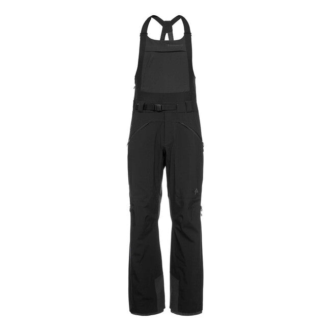 Black Diamond Recon Stretch Bibs παντελόνι ανδρικό με τράκες, μαύρο