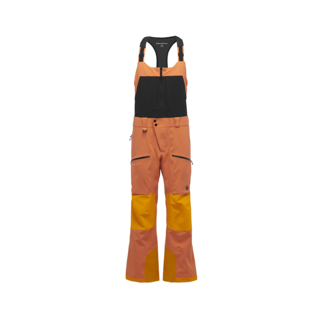 Black Diamond Recon Stretch Pro Bibs Παντελόνι Ανδρικό με Τράκες, BD Orange-Flame Orange