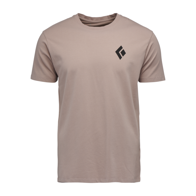 Black Diamond Equipment For Alpinist Μπλουζάκι Ανδρικό με Κοντό Μανίκι, Pale Mauve