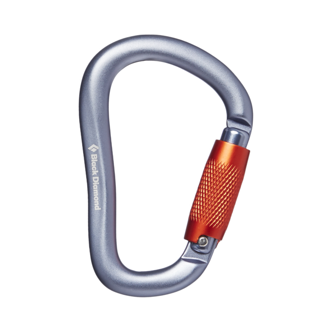 Black Diamond Rocklock Twistlock καραμπίνα, γκρι