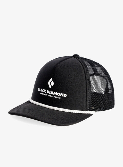 Black Diamond Flat Bill Trucker Καπέλο Τρακερ, Μαύρο-Μαύρο