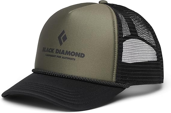 Black Diamond Flat Bill Trucker Καπέλο Αλπινισμού, Tundra-Black