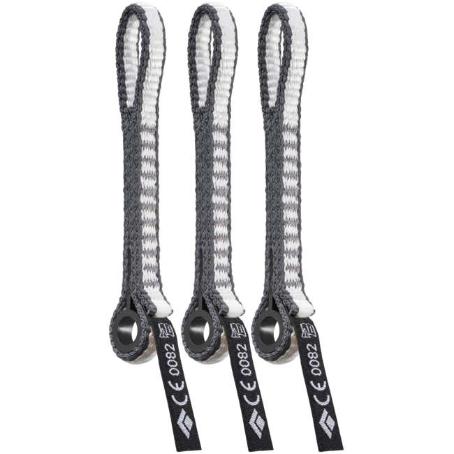 Black Diamond Dynex Dogbone καραβίνα 10 mm 3 τεμάχια, 12 cm, 3 τεμάχια