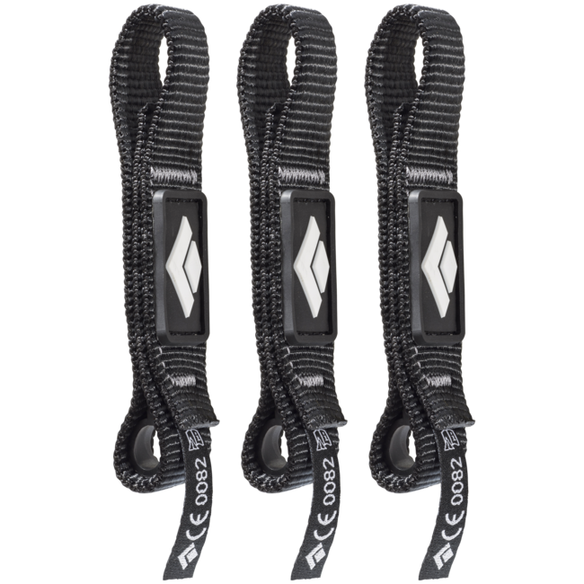 Black Diamond Dogbone Θηλιά 12 cm, σετ 3τεμ.