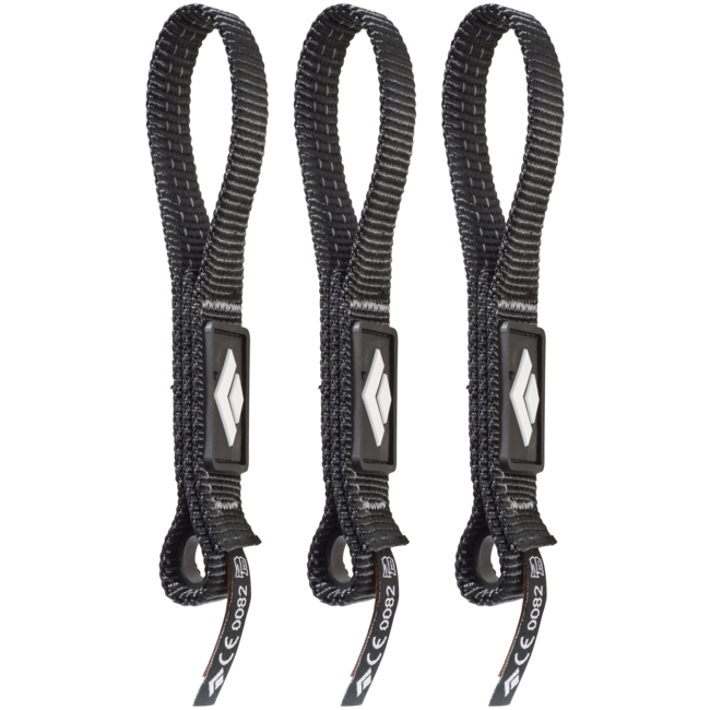 Black Diamond Dogbone Θηλιά 16 cm, Σετ 3 Τεμαχίων