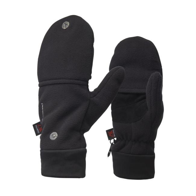 Black Diamond Windweight Mitt Softshell Γάντια, μαύρο