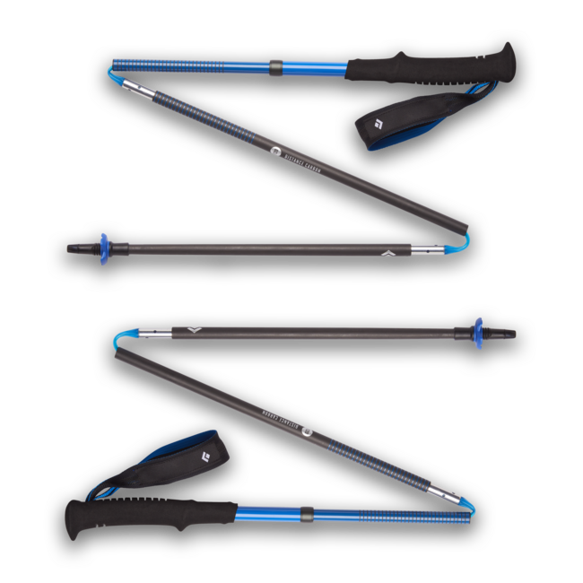 Black Diamond Distance Carbon Z Μπατόν Πεζοπορίας, Ultra Blue
