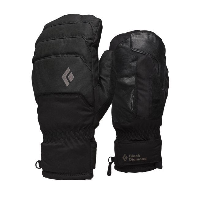 Black Diamond Mission MX Mitts Γάντια Χειμώνα, Μαύρο