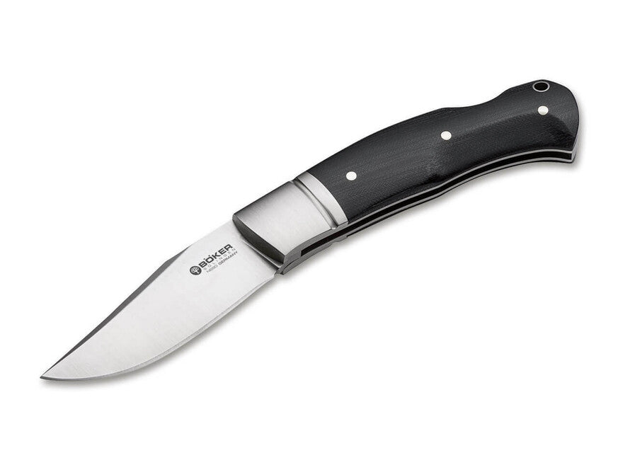 Böker Boxer Μαχαίρι Τσέπης Micarta, 7,5 cm, Μαύρο