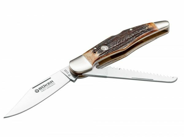 Böker Hunters Duo Μαχαίρι Κυνηγού 10 cm, Καφέ
