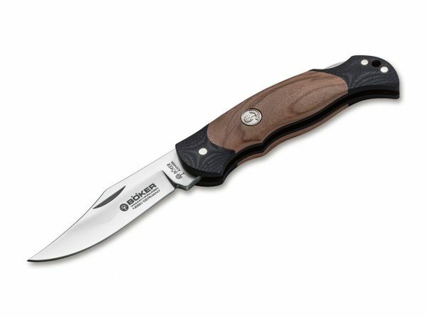 BÖKER Boy Scout Lightweight Τσέπης Μαχαίρι 5,7cm, Ελιά Ξύλο, G10