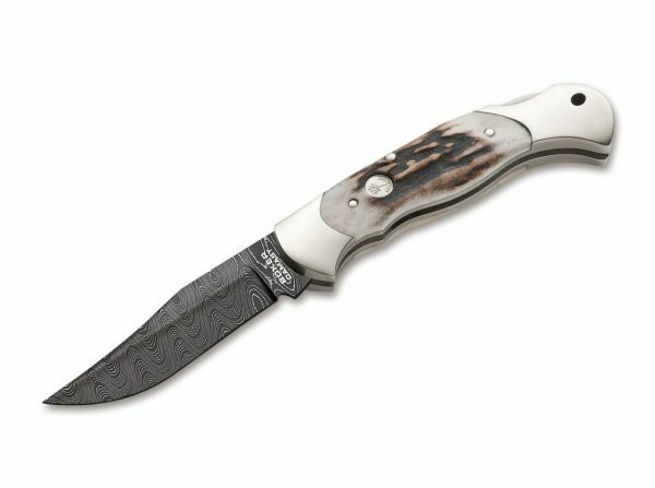 BÖKER® Scout Μαχαίρι Τσέπης Stag 8 cm, Δαμασκηνό, Ελάφι